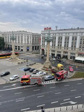 Do zdarzenia doszło na placu Konstytucji w Warszawie