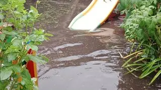 Wejherowo po ulewnych deszczach