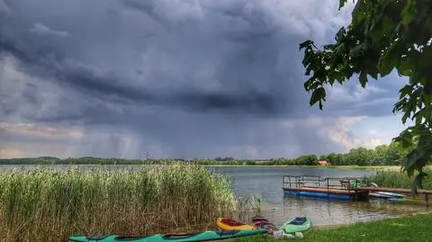 Burza w Ogrodnikach (Podlaskie) 