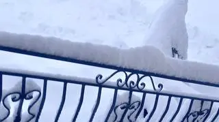 Zima w Sanoku (Podkarpackie)