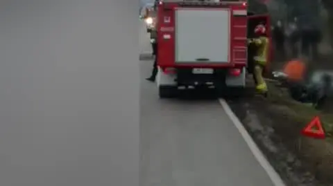 Wypadek w Werbkowicach