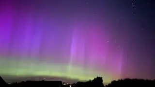 Zorza nad Koszalinem 