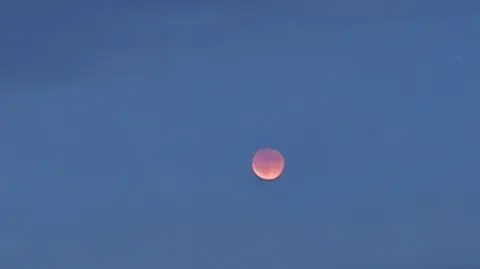 Zaćmienie księżyca, Oleszna (Dolnośląskie)