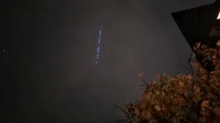 Starlinki nad Wrocławiem