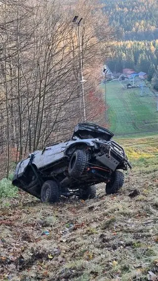 Wypadek w miejscowości Boguszów-Gorce (Dolnośląskie)