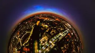 Obłoki srebrzyste w Tychach (Śląskie)