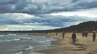 Sztorm na Bałtyku i dynamiczna pogoda w Ustce