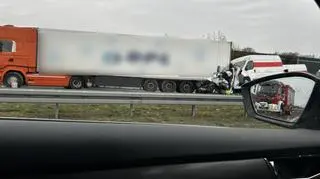 Wypadek A2 (Mazowieckie)