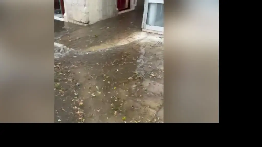 Split po ulewie, Chorwacja