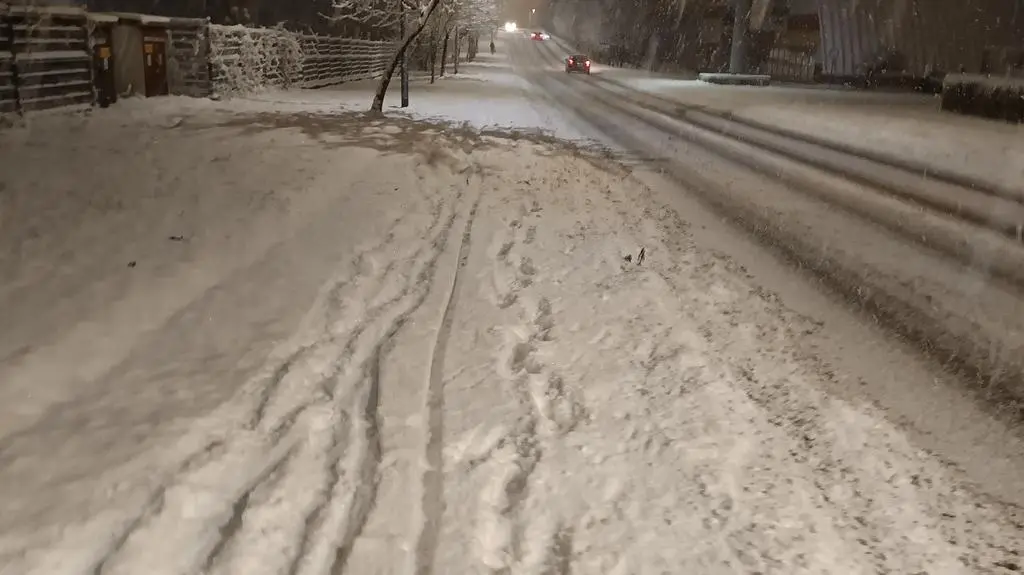 Zima w Katowicach