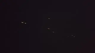 Obiekt nad okolicami Poznania (Koninko)