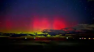 Zorza w Świnoujściu