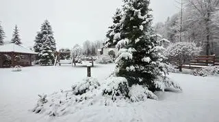 Zima w Nowym Sączu (Małopolskie) 