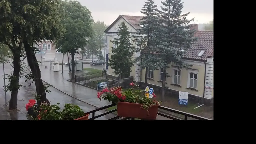 Ulewa w Bartoszycach