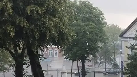 Ulewa w Bartoszycach