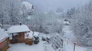 Zima w Iwoniczu Zdroju (Podkarpackie) 