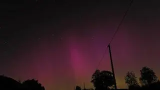 Zorza w noc Perseidów