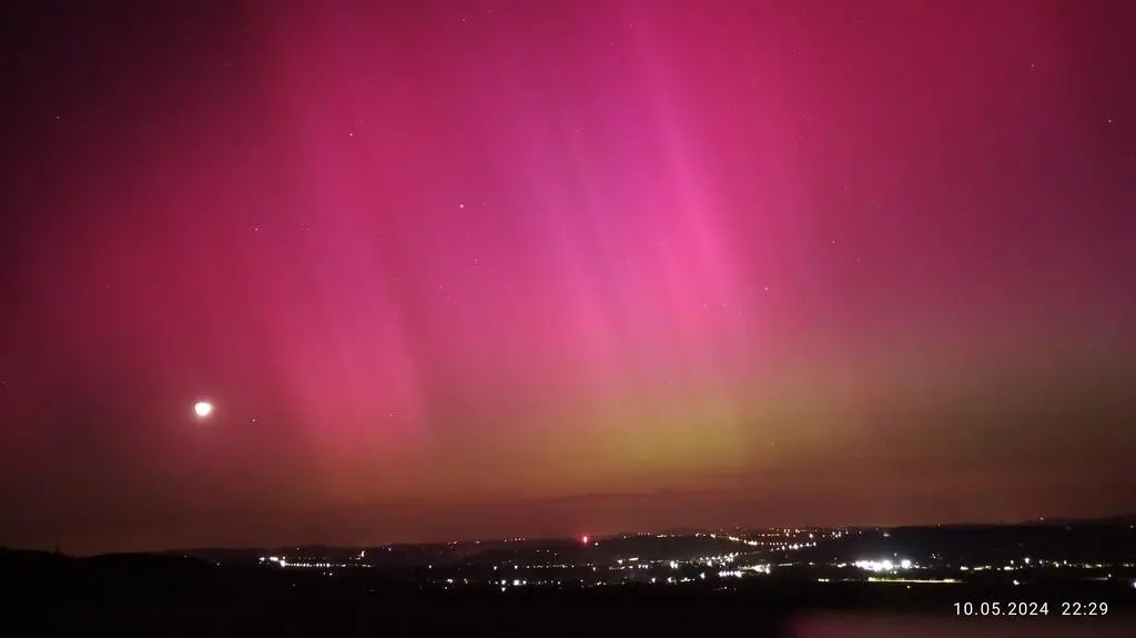 Zorza nad Gorlicami