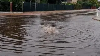 Wejherowo po ulewnych deszczach