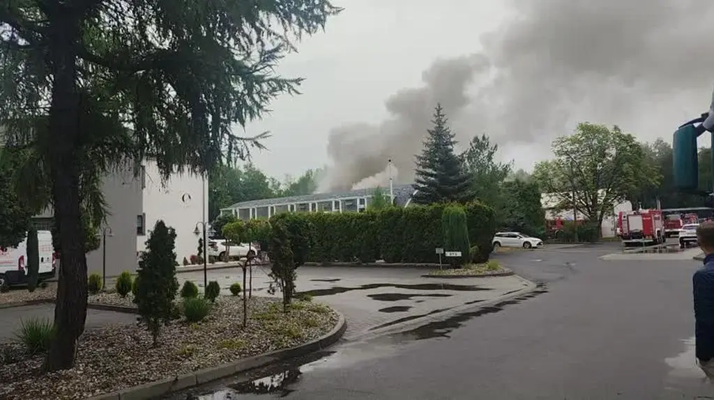 Pożar w Gliwicach 
