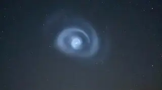 Falcon 9 na niebie