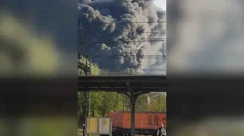 Pożar w Brzegu Dolnym 