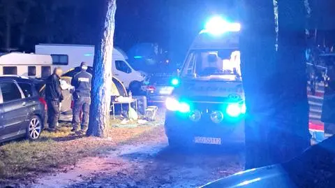 Atak nożownika na polu namiotowym. Trzy osoby ranne
