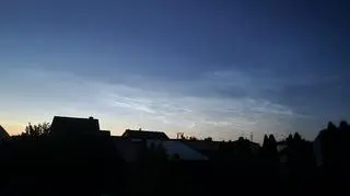 Obłoki srebrzyste, Jedwabne (Podlaskie) 