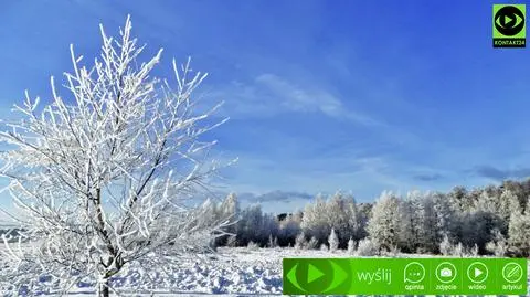 Mroźna i śnieżna zima. Ile wskazują wasze termometry?