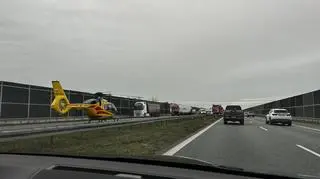 Wypadek A2 (Mazowieckie)