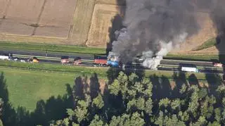Wypadek na A1, g. 18:45