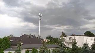 Widok na komórkę burzową, Poznań 