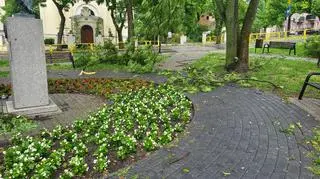 Chełm po burzy wczoraj 22.06