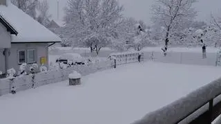 Zima w okolicach Jasła (Podkarpackie)