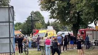Wypadek w miejscowości Lubraniec (Kujawsko-Pomorskie)