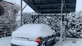 Zima w Sandomierzu (Świętokrzyskie)