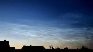 Obłoki srebrzyste, Jedwabne (Podlaskie) 