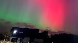 Zorza w Koszalinie 