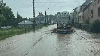 Racibórz po ulewie