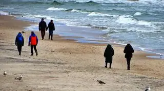 Sztorm na Bałtyku i dynamiczna pogoda w Ustce