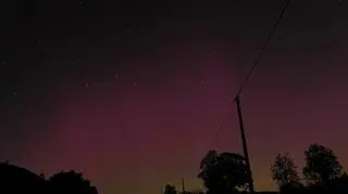 Zorza w noc Perseidów
