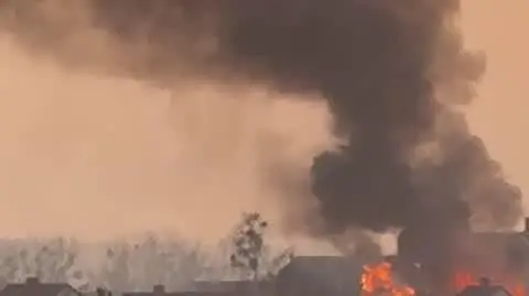 Pożar w Mikołajkach 