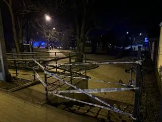 A fight with a knife in Grodzisk Mazowiecki