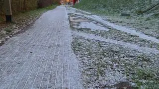 Pierwszy śnieg w Gdańsku