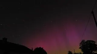 Zorza w noc Perseidów