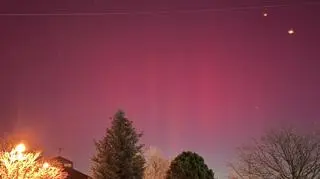 Zorza polarna w stanie Kolorado w Stanach Zjednoczonych