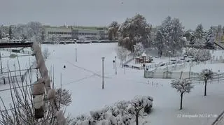 Zima w Krośnie (Podkarpackie)