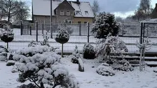 Opady śniegu na Pomorzu Zachodnim