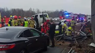 Wypadek na S8, Lucynów (Mazowieckie)