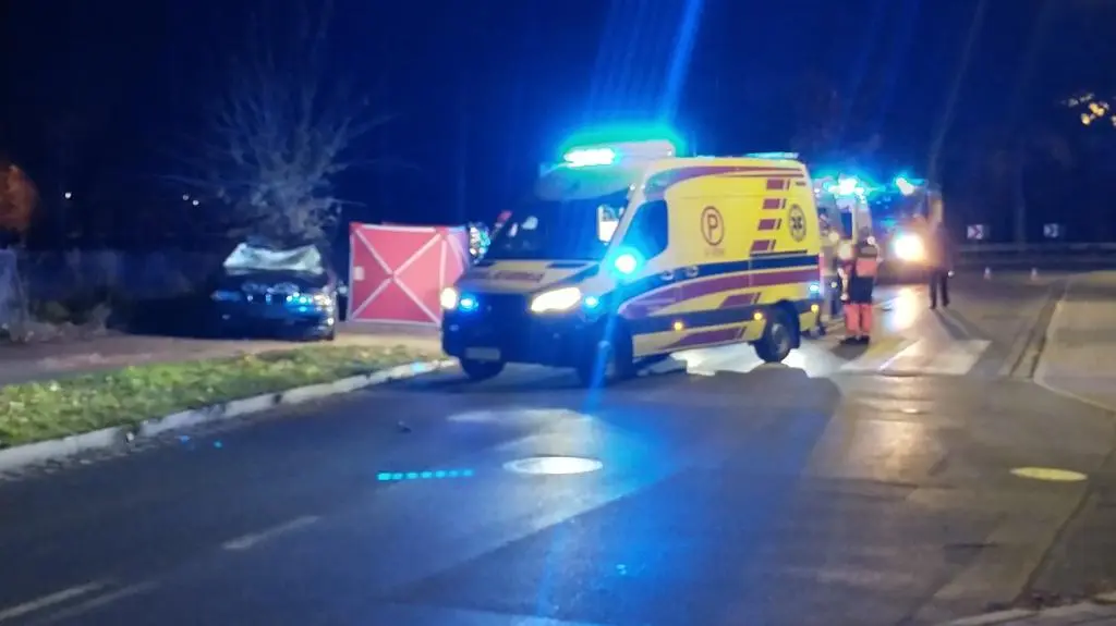 Wypadek w Słupsku